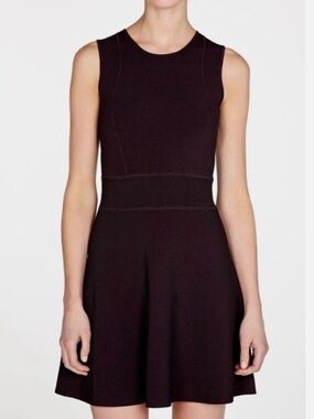 Theory  Sleeveless Fit-and-Flare Dress
